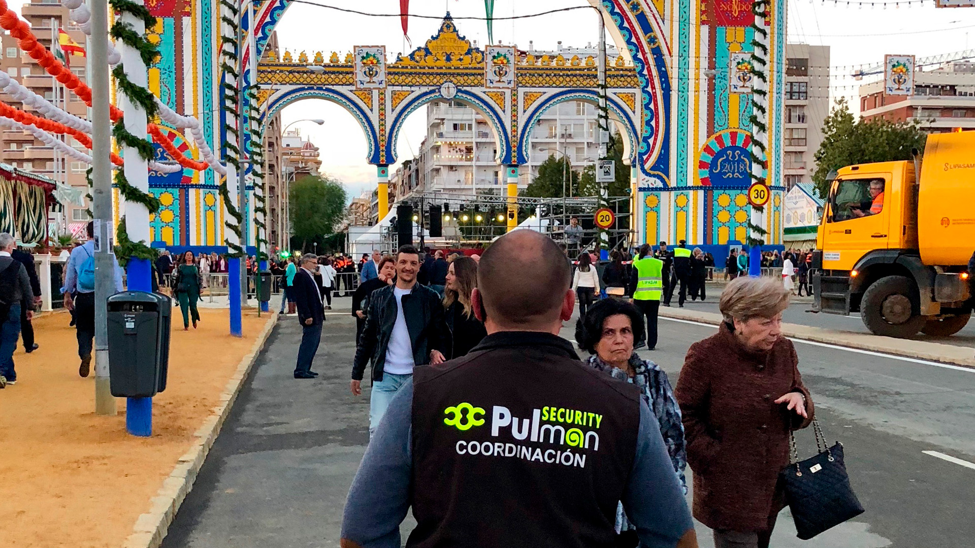 Seguridad en la Feria de Abril