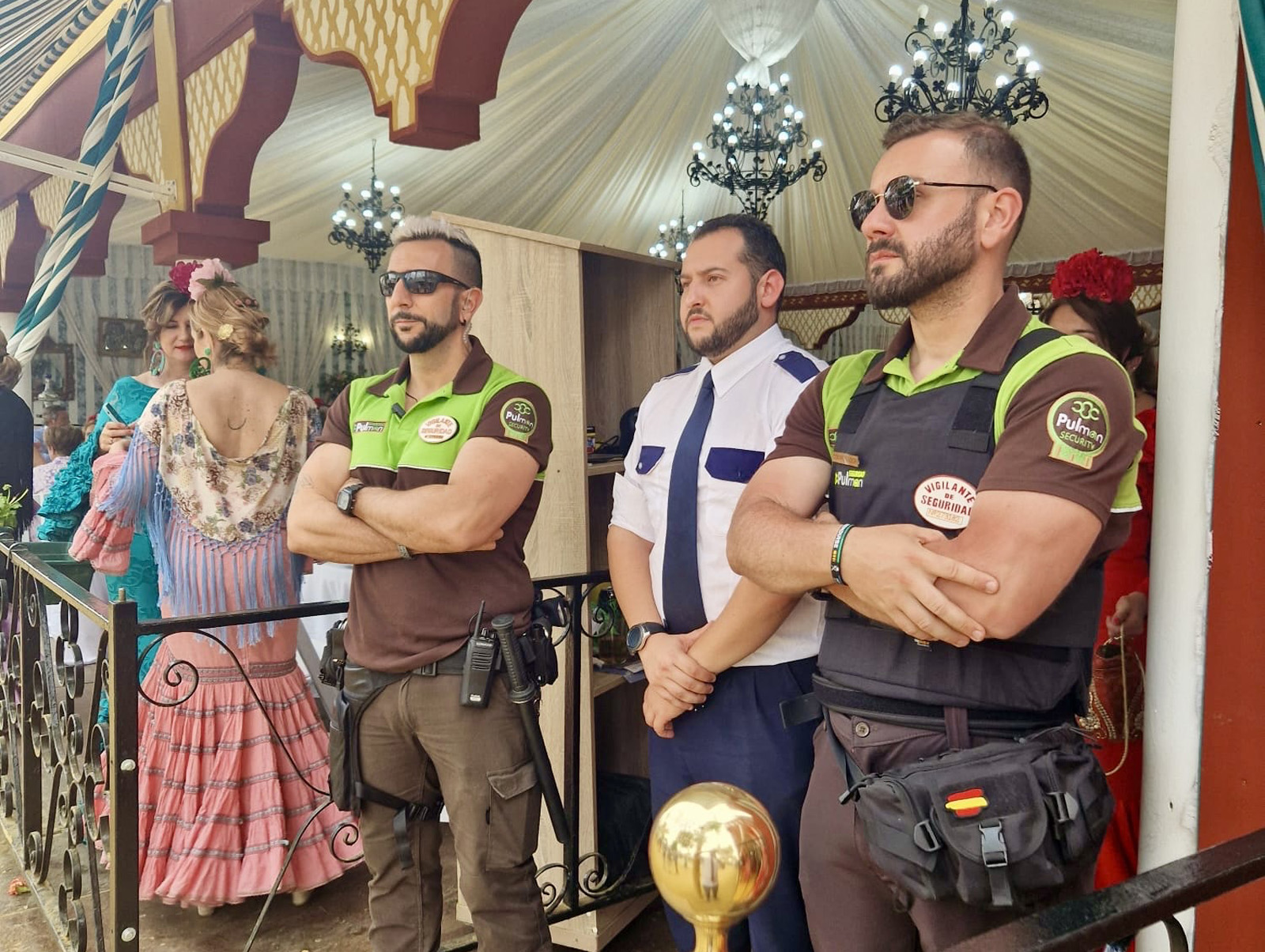 Porteros de caseta de la Feria de Abril