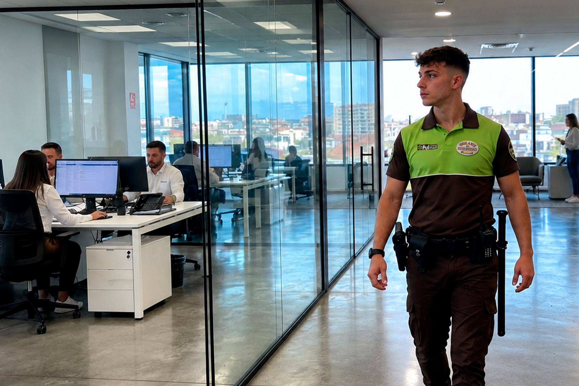 Seguridad en sedes corporativas